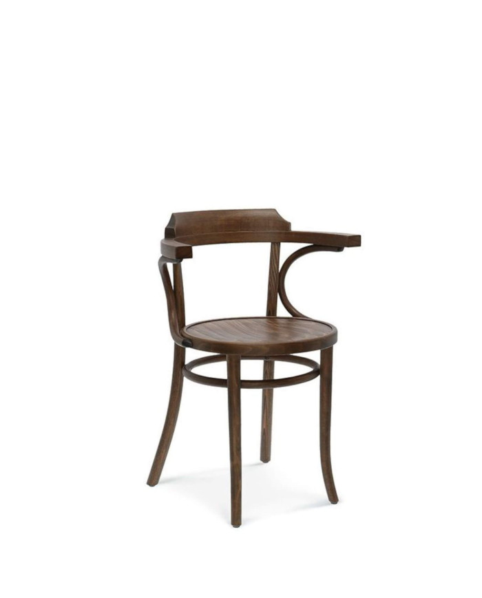 Krzesło z podłokietnikami B-1110, twarde siedzisko, FAMEG