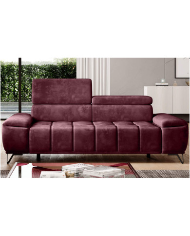 Sofa Palladio 2 E, elektrycznie wysuwane siedzisko, regulowane zagłówki, Wersal