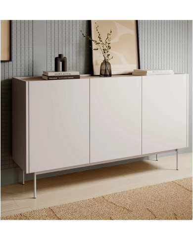 Komoda Color K144, drzwiczki, Cashmere/ Dąb linea, PIASKI Komoda Color K144, drzwiczki, Cashmere/ Dąb linea, PIASKI