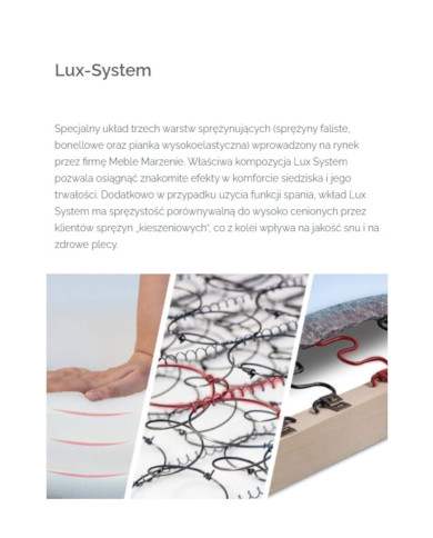 Narożnik Cozy, funkcja spania, pojemnik, COMFORTEO