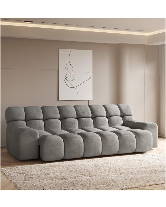 Sofa Campile, elektrycznie wysuwane siedzisko, Wersal