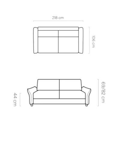 Sofa Canto 160, włoska funkcja spania, materac, Wersal Sofa Canto 160, włoska funkcja spania, materac, Wersal