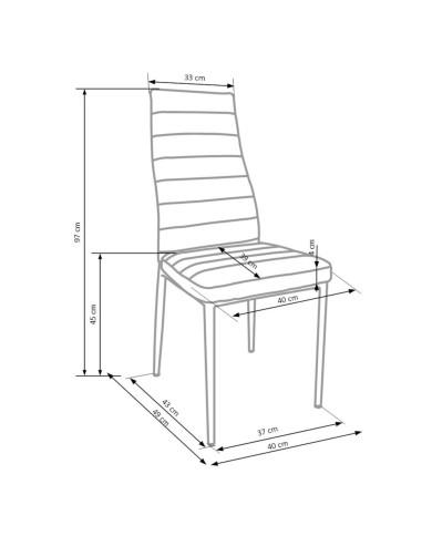 Krzesło K70 Białe-2 Krzesło K70 Białe-2