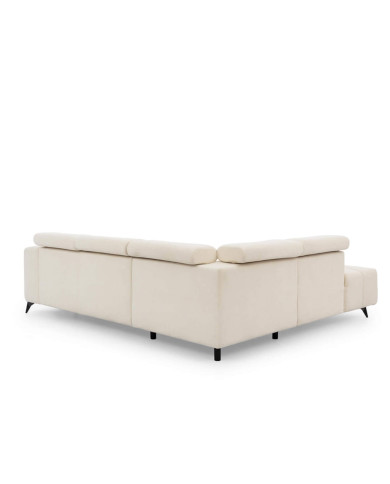 Narożnik Ragusso L, OS+R+3FB, funkcja spania, pojemnik, regulowane zagłówki, Stagra