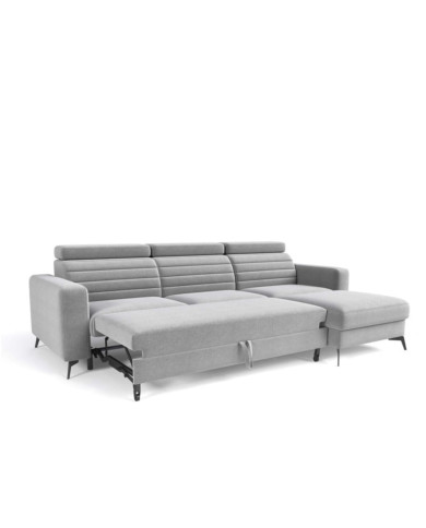 Narożnik Amaro Otwarty, funkcja spania, pojemnik, regulacja zagłówków, COMFORTEO Narożnik Amaro Otwarty, funkcja spania, pojemnik, regulacja zagłówków, COMFORTEO