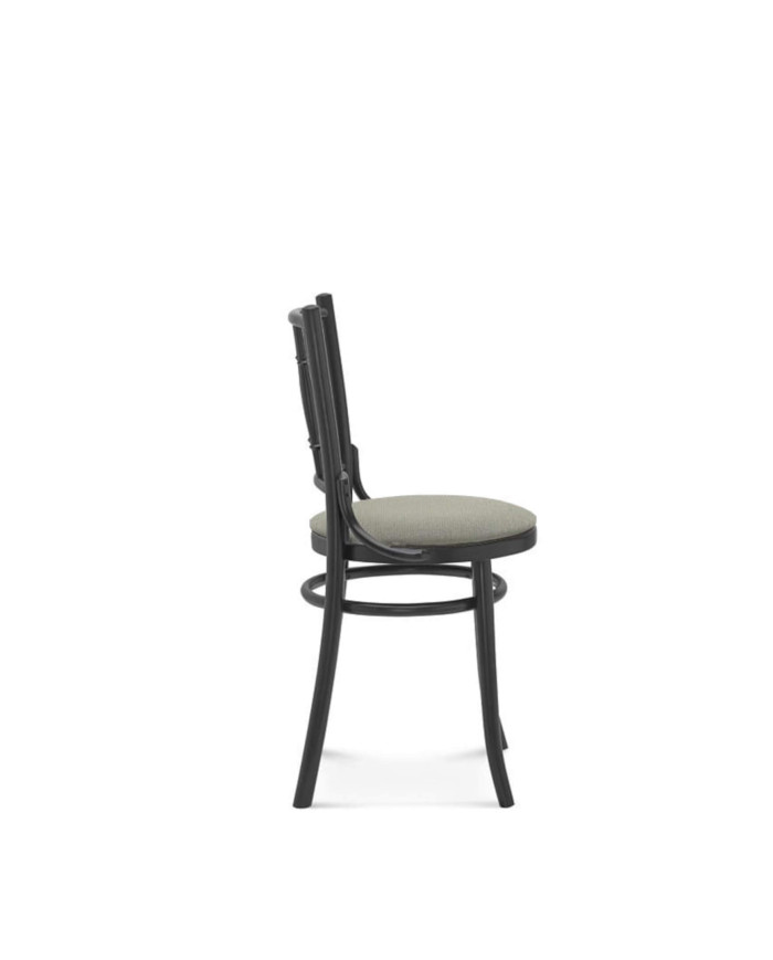 Krzesło A-8145/14, gięte, tapicerowane siedzisko, FAMEG