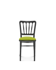 Krzesło A-9607, gięte, tapicerowane siedzisko, FAMEG