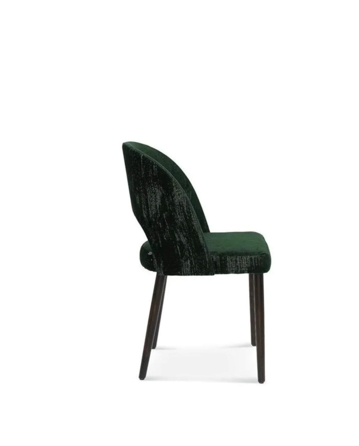 Krzesło Alora A-1412, bukowe, tapicerowane siedzisko i oparcie, FAMEG