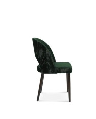 Krzesło Alora A-1412, bukowe, tapicerowane siedzisko i oparcie, FAMEG