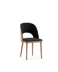 Krzesło Amanda A-1413, dębowe, tapicerowane siedzisko i oparcie, FAMEG
