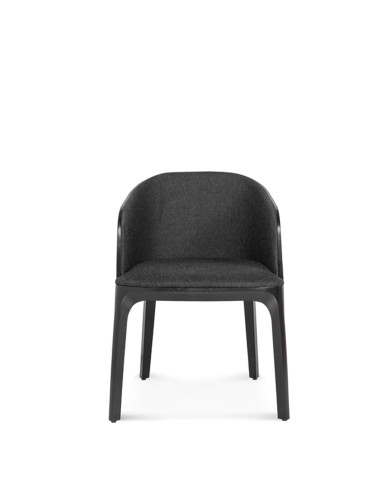 Fotel z podłokietnikami Arche B-1801, dębowy, tapicerowane siedzisko i oparcie, FAMEG Fotel z podłokietnikami Arche B-1801, dębowy, tapicerowane siedzisko i oparcie, FAMEG