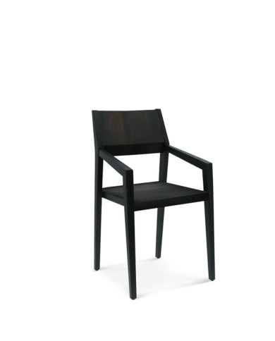 Fotel z podłokietnikami Arcos B-1403, bukowy, twarde siedzisko, FAMEG Fotel z podłokietnikami Arcos B-1403, bukowy, twarde siedzisko, FAMEG