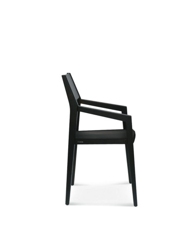 Fotel z podłokietnikami Arcos B-1403, bukowy, twarde siedzisko, FAMEG Fotel z podłokietnikami Arcos B-1403, bukowy, twarde siedzisko, FAMEG