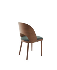 Krzesło Avola A-1411, bukowe, tapicerowane siedzisko, FAMEG