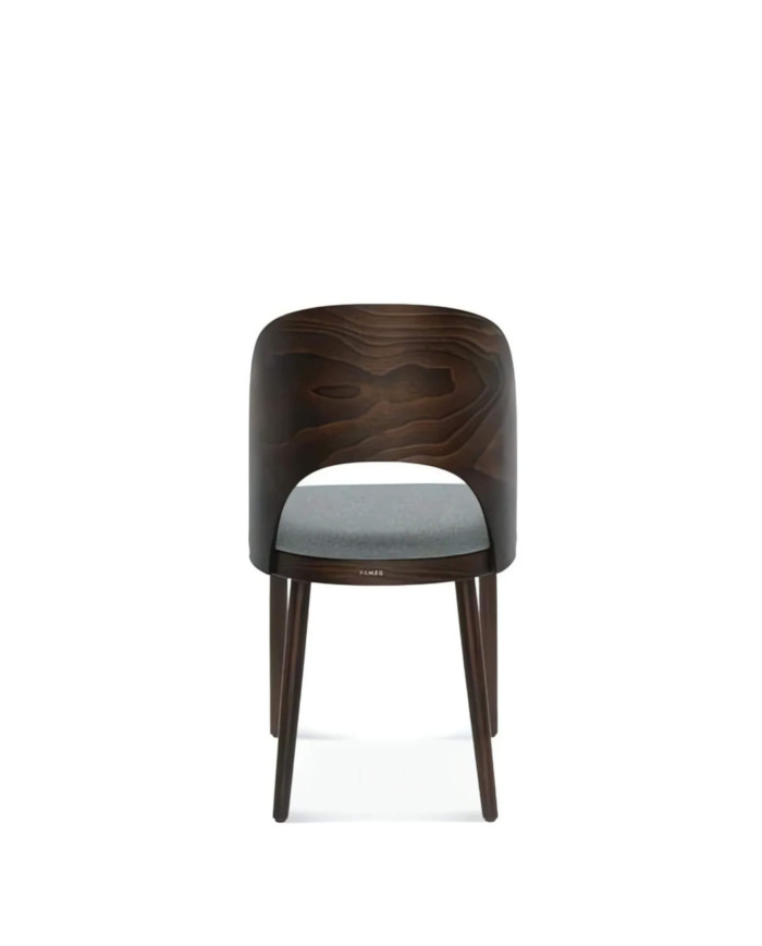 Krzesło Avola A-1411, dębowe, tapicerowane siedzisko, FAMEG