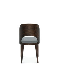 Krzesło Avola A-1411, dębowe, tapicerowane siedzisko, FAMEG