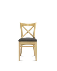 Krzesło Bistro.1 A-9907/2, bukowe, tapicerowane siedzisko, FAMEG