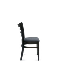 Krzesło Bistro.2 A-9907, bukowe, tapicerowane siedzisko, FAMEG