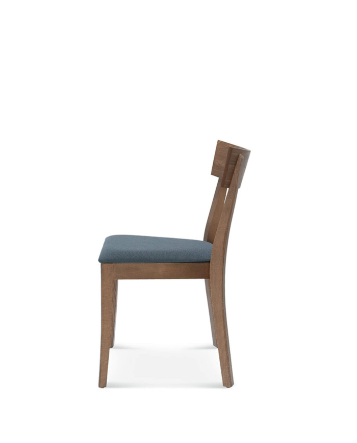 Krzesło Chili A-1302, bukowe, tapicerowane siedzisko, FAMEG