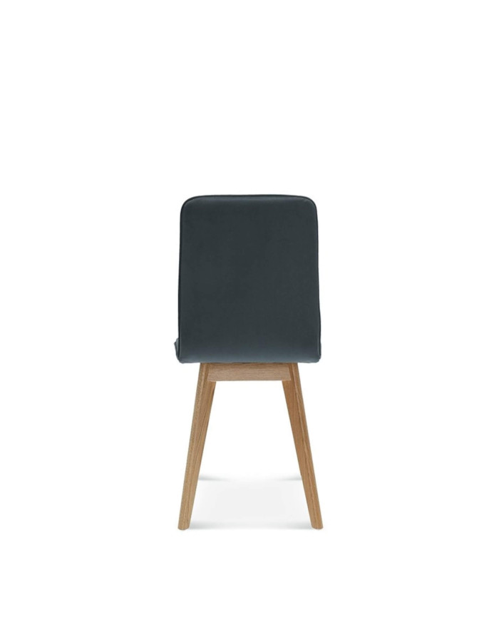 Krzesło Cleo A-1603, bukowe, tapicerowane siedzisko i oparcie, FAMEG