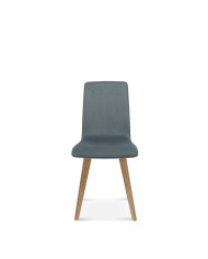 Krzesło Cleo A-1605, bukowe, tapicerowane siedzisko i oparcie, FAMEG