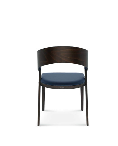 Fotel z podłokietnikami Cosy B-1404, bukowy, tapicerowane siedzisko i oparcie, FAMEG Fotel z podłokietnikami Cosy B-1404, bukowy, tapicerowane siedzisko i oparcie, FAMEG