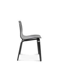 Krzesło Hips A-1802, bukowy, twarde siedzisko, FAMEG