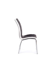 Krzesło K186 Czarne/białe-3