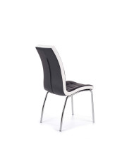 Krzesło K186 Czarne/białe-4