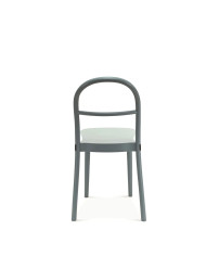Krzesło Ida A-2004, gięte, bukowe, twarde siedzisko, FAMEG