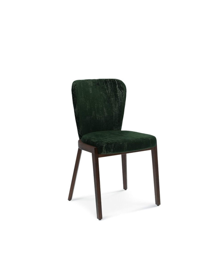 Krzesło Lava A-1807, bukowe, tapicerowane siedzisko i oparcie, FAMEG