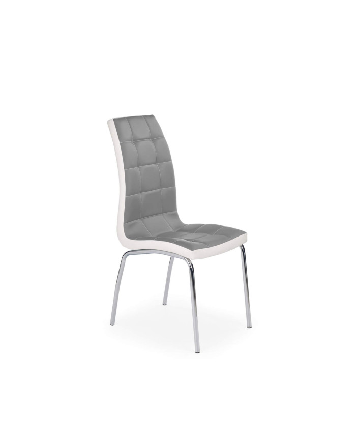 Krzesło K186 Popielate/białe-1