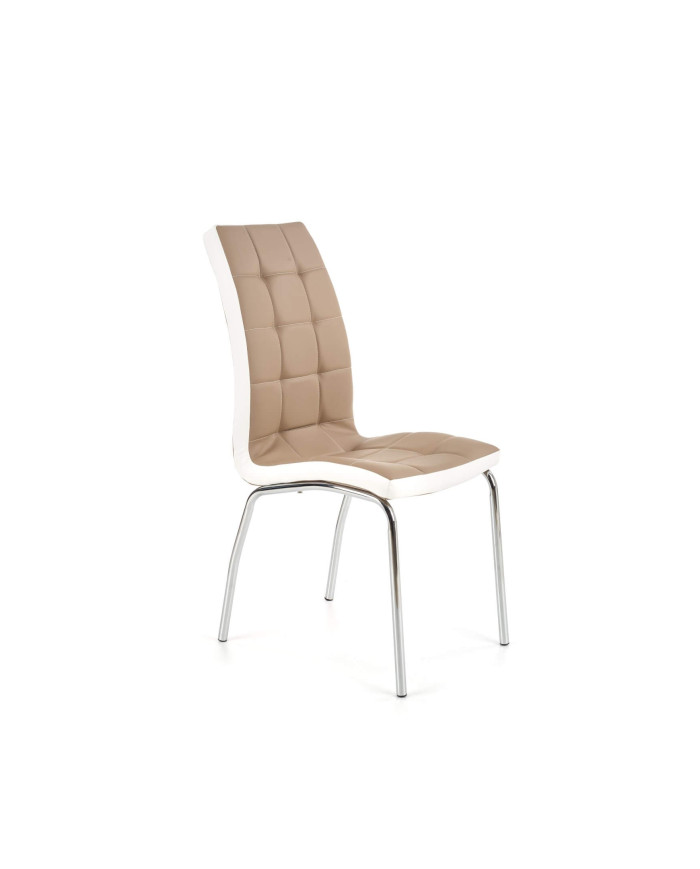 Krzesło K186 Cappuccino/białe-1