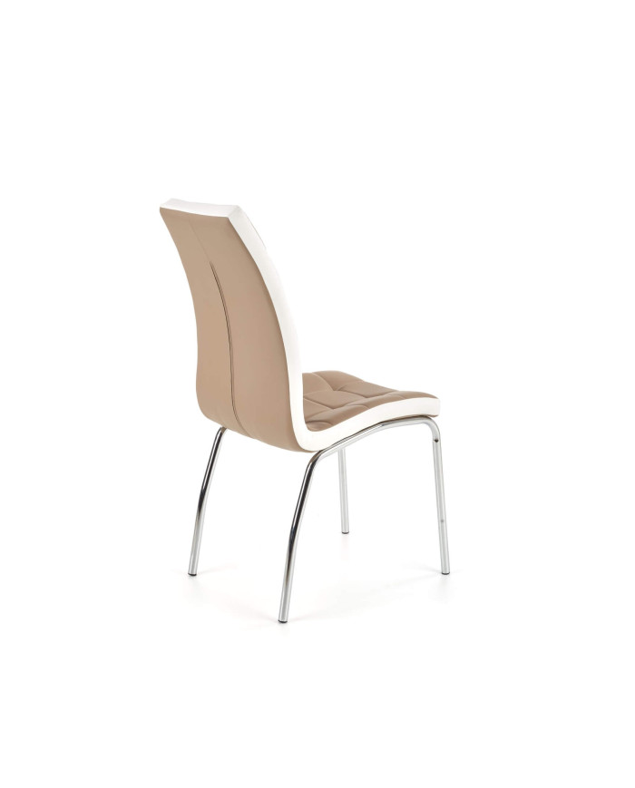 Krzesło K186 Cappuccino/białe-4