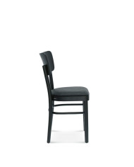 Krzesło Novo A-9610, bukowe, tapicerowane siedzisko, FAMEG