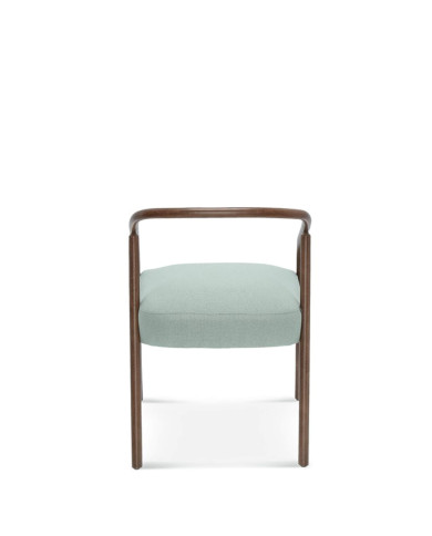 Fotel z podłokietnikami Plum B-1904, gięte, bukowe, tapicerowane siedzisko, FAMEG Fotel z podłokietnikami Plum B-1904, gięte, bukowe, tapicerowane siedzisko, FAMEG