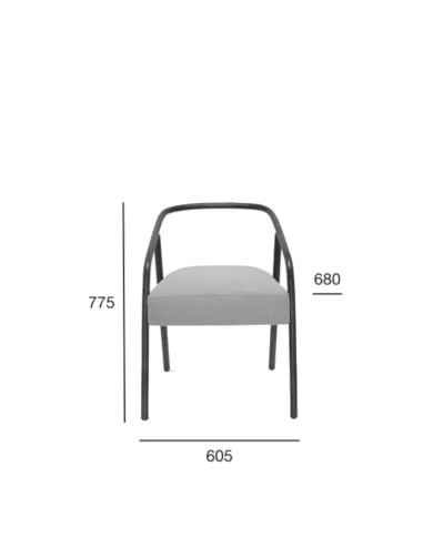 Fotel z podłokietnikami Plum B-1904, gięte, bukowe, tapicerowane siedzisko, FAMEG Fotel z podłokietnikami Plum B-1904, gięte, bukowe, tapicerowane siedzisko, FAMEG
