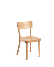 Krzesło Solid A-9449, bukowe, twarde siedzisko, FAMEG