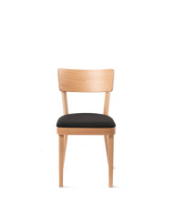Krzesło Solid A-9449, bukowe, tapicerowane siedzisko, FAMEG