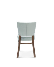 Krzesło Tulip 1 A-9608, bukowe, tapicerowane siedzisko i oparcie, FAMEG