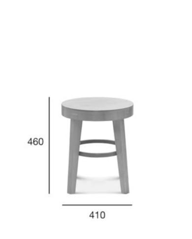 Taboret Ufo T-9972/46, tapicerowane siedzisko, FAMEG Taboret Ufo T-9972/46, tapicerowane siedzisko, FAMEG