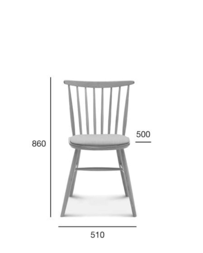 Krzesło Wand A-1102/1, twarde siedzisko, FAMEG