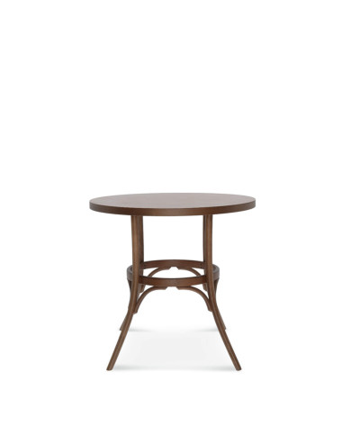 Stół okrągły ST-0006, Ø 80 cm, grubość blatu 3.5 cm, gięty, bukowy, 80/70/80 cm, FAMEG Stół okrągły ST-0006, Ø 80 cm, grubość blatu 3.5 cm, gięty, bukowy, 80/70/80 cm, FAMEG