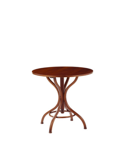 Stół okrągły ST-9718, Ø 80 cm, grubość blatu 1.9 cm, gięty, bukowy, 80/75/80 cm, FAMEG Stół okrągły ST-9718, Ø 80 cm, grubość blatu 1.9 cm, gięty, bukowy, 80/75/80 cm, FAMEG