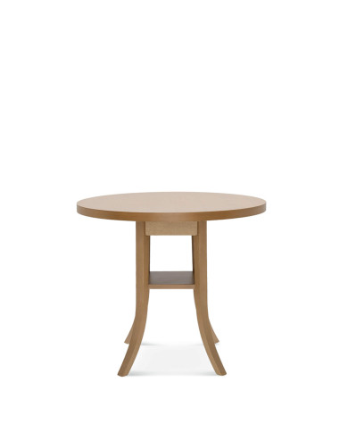 Stół okrągły ST-9744, Ø 80 cm, grubość blatu 3.5 cm, bukowy, 80/70/80 cm, FAMEG Stół okrągły ST-9744, Ø 80 cm, grubość blatu 3.5 cm, bukowy, 80/70/80 cm, FAMEG
