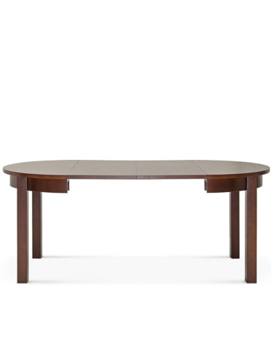 Stół okrągły ST-0931 Ellipse, Ø 100 cm, bukowy, rozkładany, 2 dodatkowe wkłady, 100-190/75/100 cm, FAMEG Stół okrągły ST-0931 Ellipse, Ø 100 cm, bukowy, rozkładany, 2 dodatkowe wkłady, 100-190/75/100 cm, FAMEG