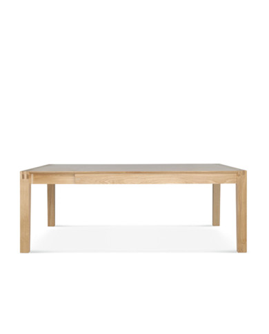 Stół prostokątny Lennox ST-1405, dębowy, rozkładany, 2 dodatkowe wkłady, 160-240/75/95 cm, FAMEG Stół prostokątny Lennox ST-1405, dębowy, rozkładany, 2 dodatkowe wkłady, 160-240/75/95 cm, FAMEG