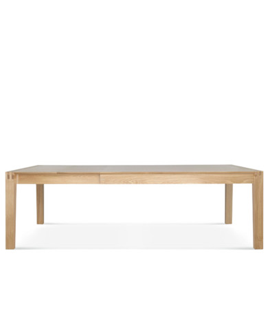 Stół prostokątny Lennox ST-1405, dębowy, rozkładany, 2 dodatkowe wkłady, 160-240/75/95 cm, FAMEG Stół prostokątny Lennox ST-1405, dębowy, rozkładany, 2 dodatkowe wkłady, 160-240/75/95 cm, FAMEG
