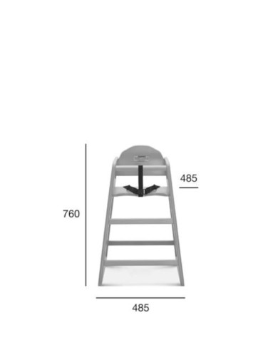 Krzesło dziecięce Kiddy MDT-9970, bukowe, twarde siedzisko, FAMEG
