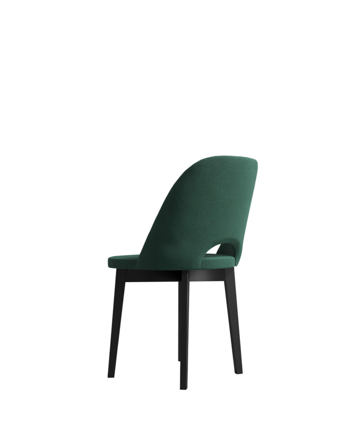 Krzesło KT680/N, tapicerowane siedzisko i oparcie, stelaż bukowy, DREW-MARK